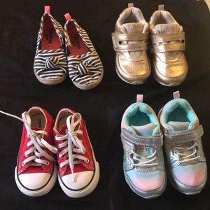 Bundle snickers, brand: various, sizes 6 & 7